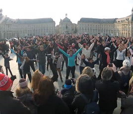 Flashmob Rock swing