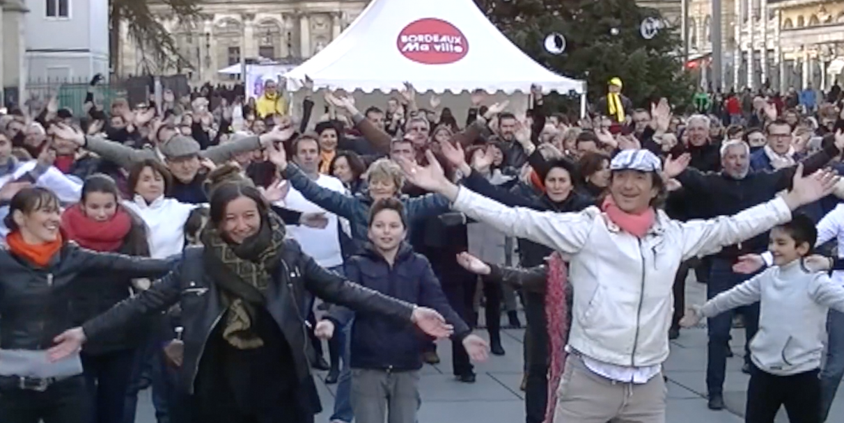 Danse Bordeaux - Flashmob Telethon Pey Berland